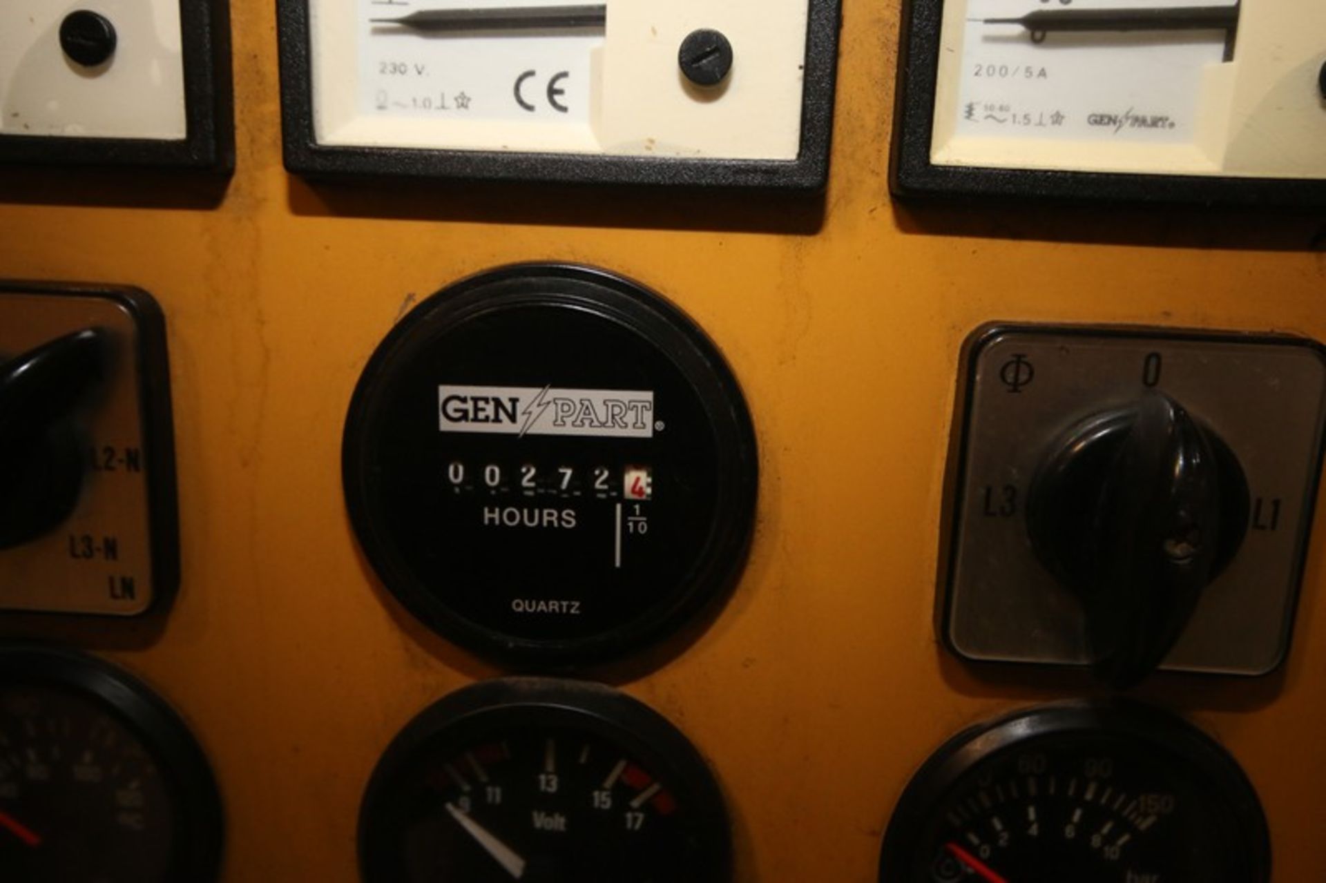 Caterpillar / Olympian Natural Gas Generator,Model G100F1, SN D24870A, Amps 200A, A.C. Synchronous - Image 12 of 13