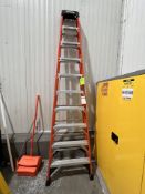 WERNER 14 FT LADDER (RIGGING & SIMPLE LOADING FEE $10.00) (NOTE: DOES NOT INCLUDE SKIDDING OR