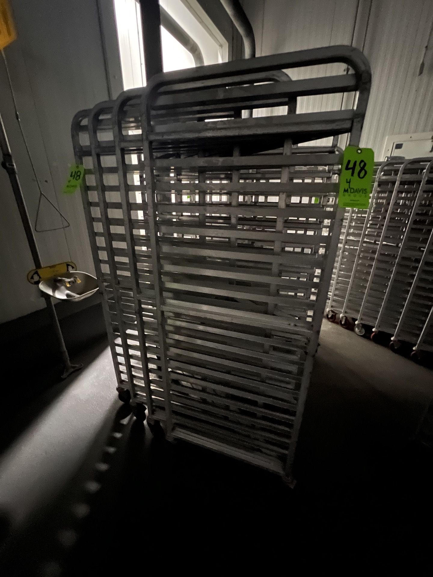 (4) NESTING BUN / SHEET PAN RACKS (RIGGING & SIMPLE LOADING FEE $40.00) (NOTE: DOES NOT INCLUDE