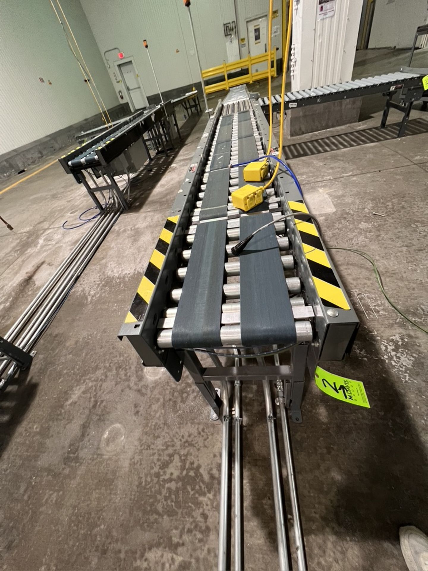 2020 HONEYWELL INTELLIGRATED ROLLER AND BELT POWER CONVEYOR, APPROX. 372 IN L X 15 IN W (SUBJECT - Image 2 of 14