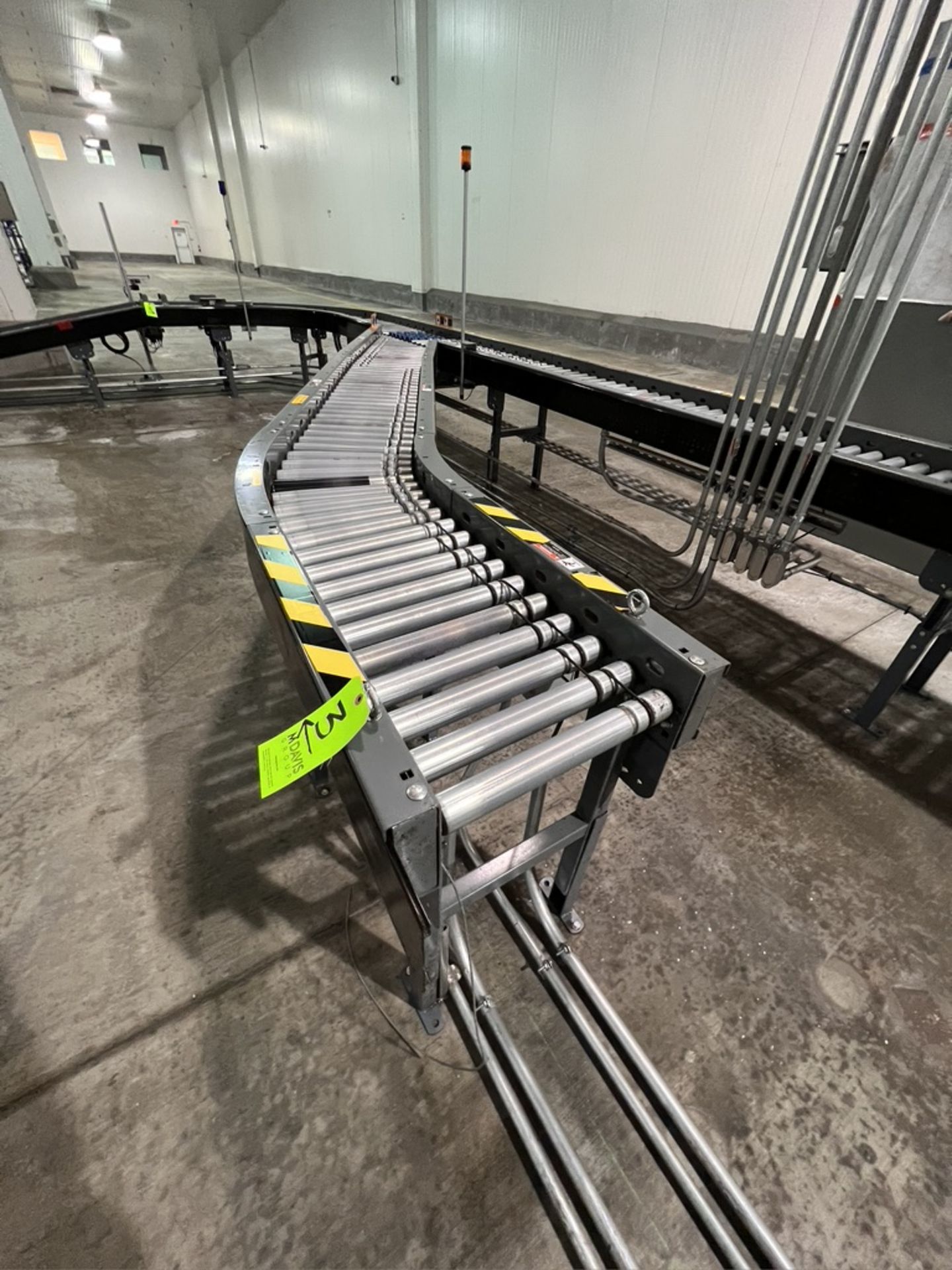 2020 HONEYWELL INTELLIGRATED ROLLER AND BELT POWER CONVEYOR, APPROX. 612 IN L X 15 IN W (SUBJECT - Image 4 of 18