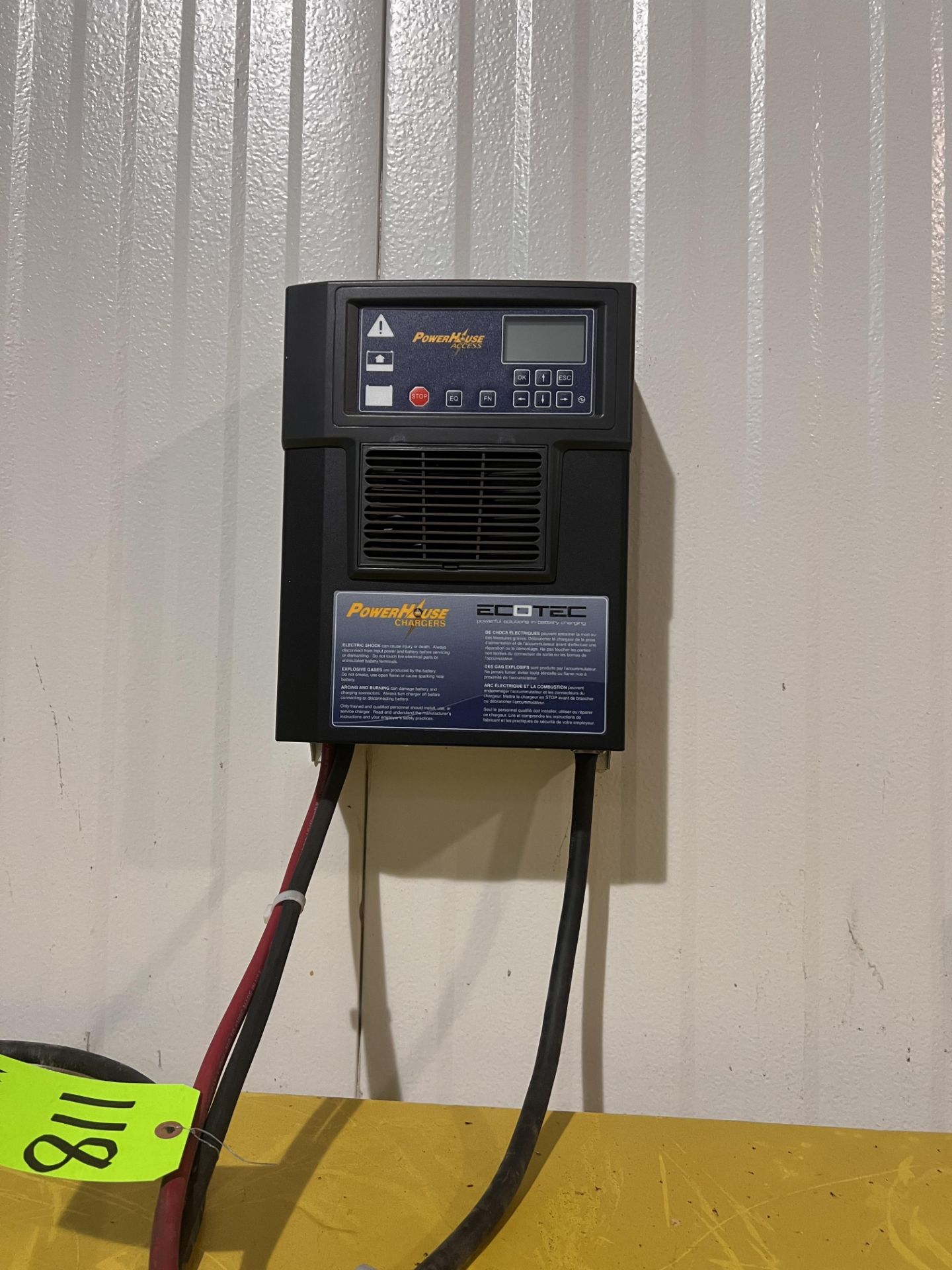 ECOTEC POWERHOUSE BATTERY CHARGER(RIGGING & SIMPLE LOADING FEE $50.00) (NOTE: DOES NOT INCLUDE - Image 2 of 6