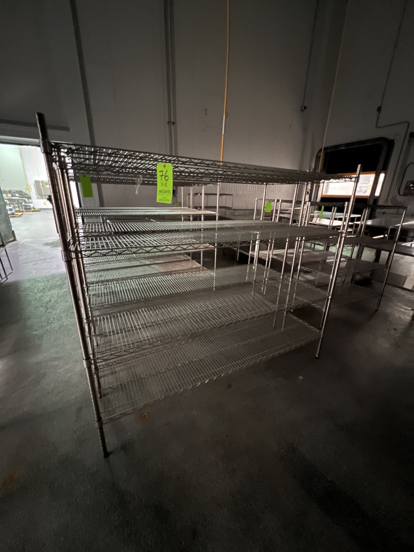 (2) WIRE RACKS(RIGGING & SIMPLE LOADING FEE $20.00) (NOTE: DOES NOT INCLUDE SKIDDING OR PACKAGING - Image 2 of 2
