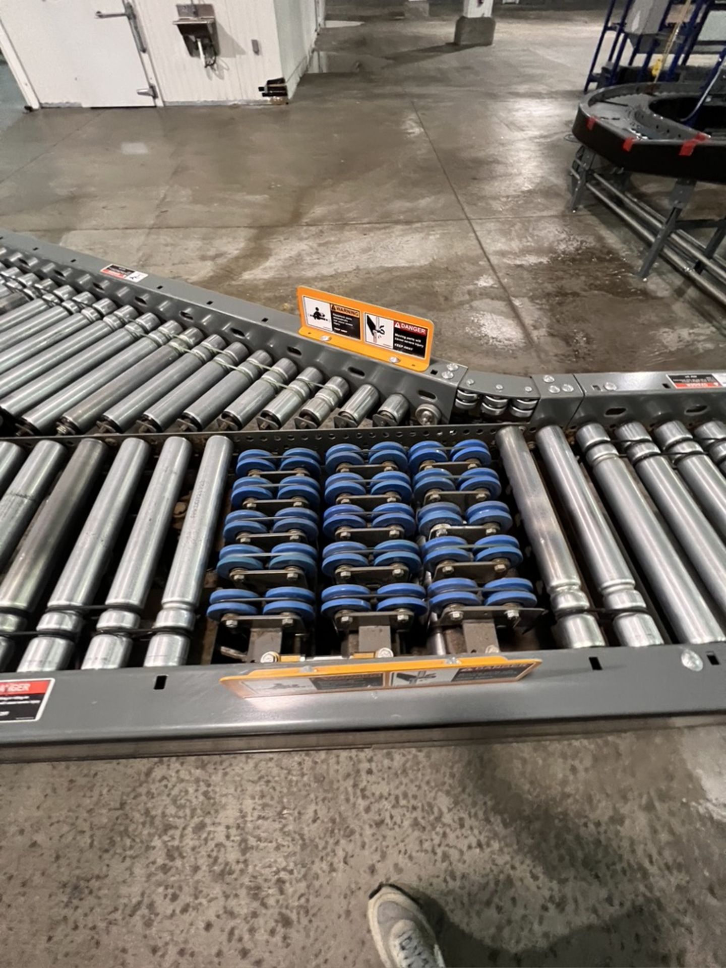 2020 HONEYWELL INTELLIGRATED ROLLER AND BELT POWER CONVEYOR, APPROX. 612 IN L X 15 IN W (SUBJECT - Image 9 of 18