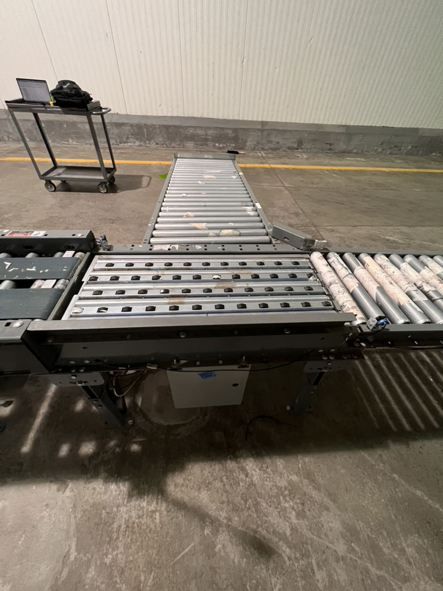 2020 HONEYWELL INTELLIGRATED ROLLER AND BELT POWER CONVEYOR, APPROX. 372 IN L X 15 IN W (SUBJECT - Image 11 of 13