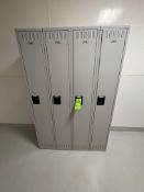 LOCKERS (RIGGING & SIMPLE LOADING FEE $75.00) (NOTE: DOES NOT INCLUDE SKIDDING OR PACKAGING WILL