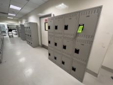 LOCKERS WITH APPROX. (39) INDIVIDUAL LOCKER (RIGGING & SIMPLE LOADING FEE $200.00) (NOTE: DOES NOT