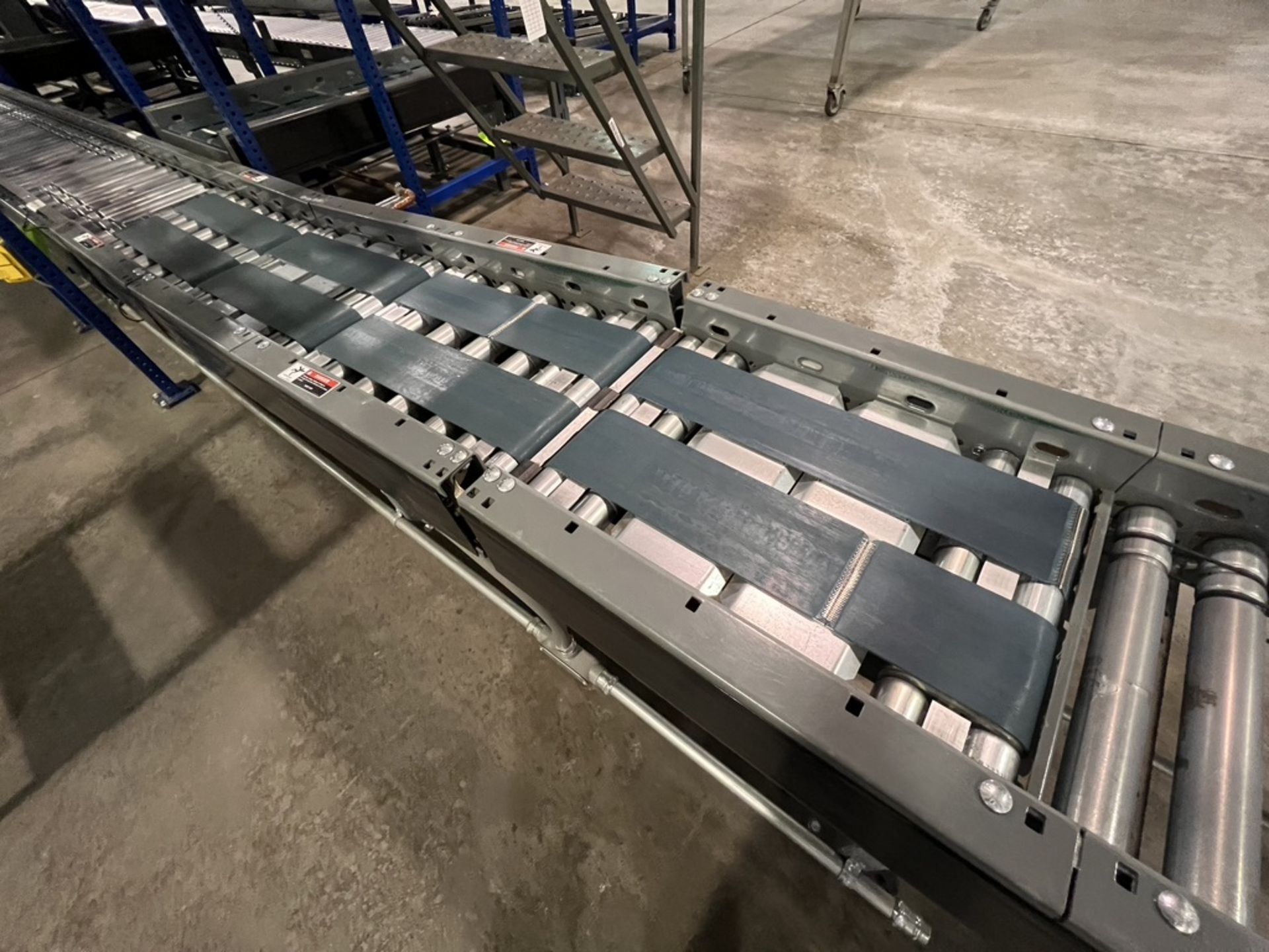 2020 HONEYWELL INTELLIGRATED ROLLER AND BELT POWER CONVEYOR, APPROX. 5,530 IN L X 15 IN W (SUBJECT - Image 19 of 36