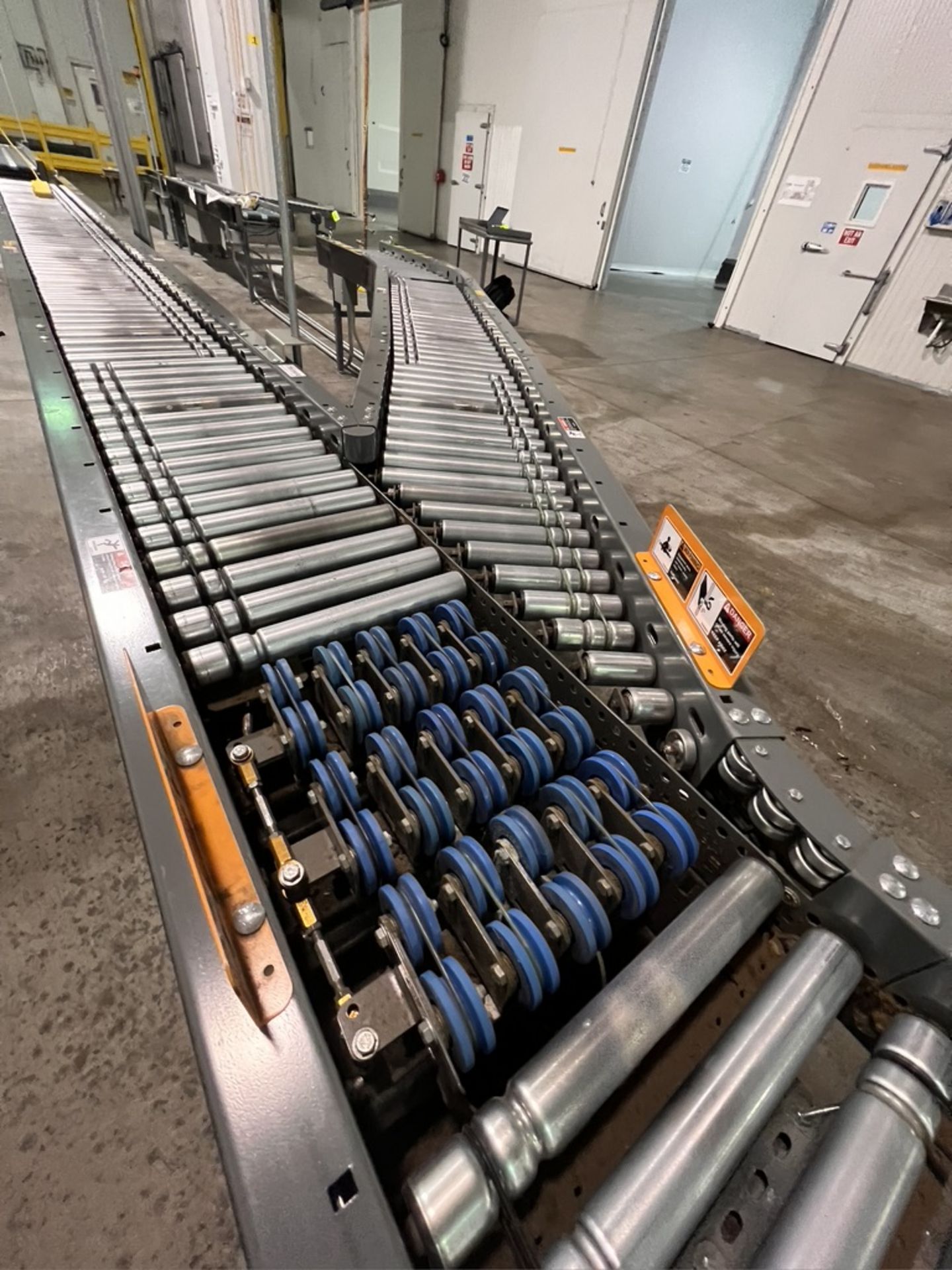 2020 HONEYWELL INTELLIGRATED ROLLER AND BELT POWER CONVEYOR, APPROX. 612 IN L X 15 IN W (SUBJECT - Image 12 of 18