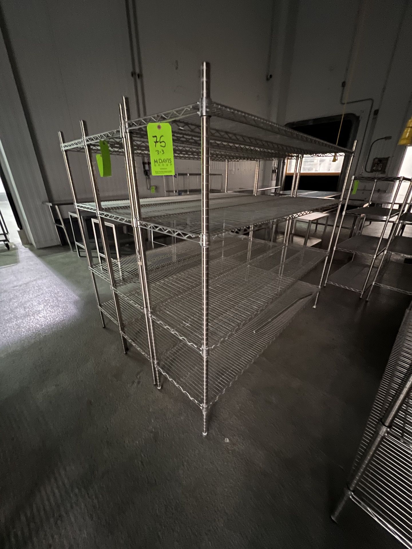 (3) WIRE RACKS (RIGGING & SIMPLE LOADING FEE $30.00) (NOTE: DOES NOT INCLUDE SKIDDING OR PACKAGING - Image 2 of 2