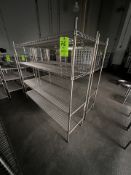 (2) WIRE RACKS(RIGGING & SIMPLE LOADING FEE $20.00) (NOTE: DOES NOT INCLUDE SKIDDING OR PACKAGING