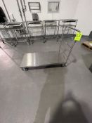 ULINE S/S PUSH CART (RIGGING & SIMPLE LOADING FEE $25.00) (NOTE: DOES NOT INCLUDE SKIDDING OR