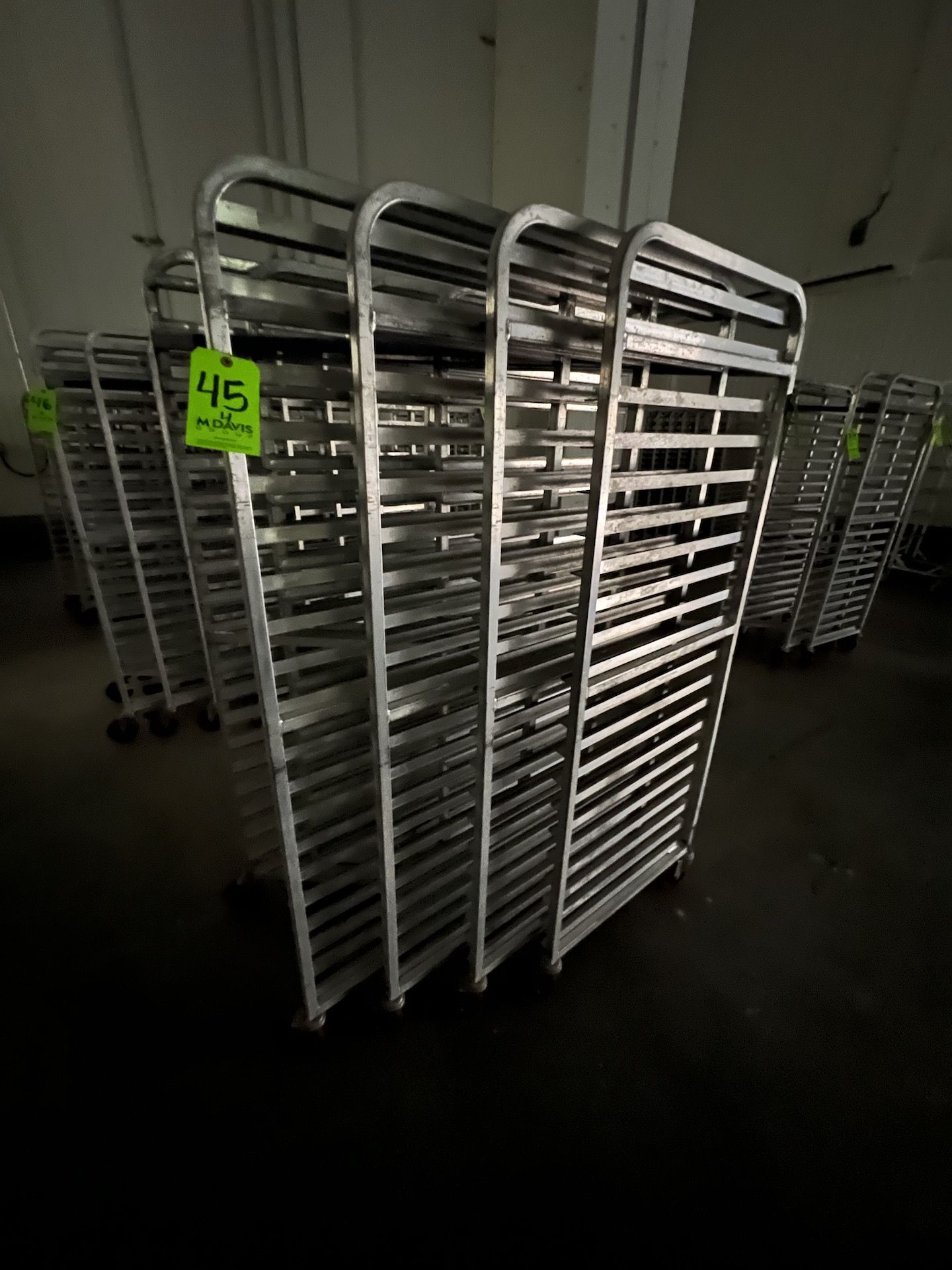 (4) NESTING BUN / SHEET PAN RACKS (RIGGING & SIMPLE LOADING FEE $40.00) (NOTE: DOES NOT INCLUDE