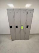 LOCKERS (RIGGING & SIMPLE LOADING FEE $75.00) (NOTE: DOES NOT INCLUDE SKIDDING OR PACKAGING WILL