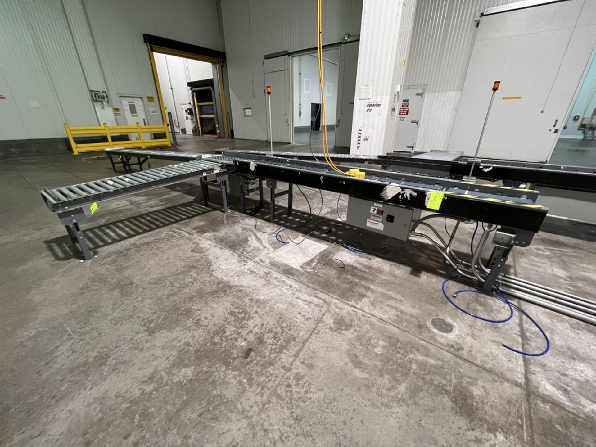 2020 HONEYWELL INTELLIGRATED ROLLER AND BELT POWER CONVEYOR, APPROX. 372 IN L X 15 IN W (SUBJECT - Image 5 of 13