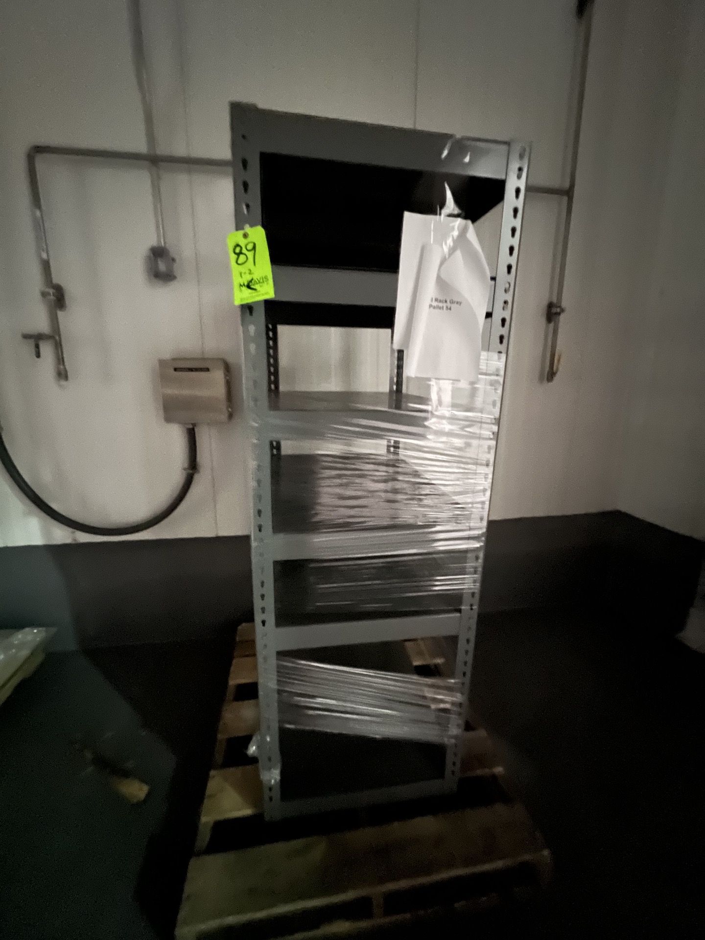 (2) METAL RACKS (RIGGING & SIMPLE LOADING FEE $20.00) (NOTE: DOES NOT INCLUDE SKIDDING OR PACKAGING - Image 3 of 3