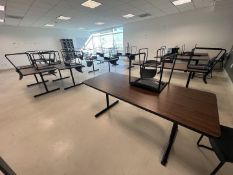 TABLES AND CHAIRS THROUGHOUT BREAK ROOM (RIGGING & SIMPLE LOADING FEE $250.00) (NOTE: DOES NOT