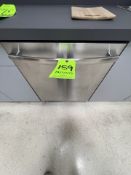 GE APPLIANCES DISHWASHER (RIGGING & SIMPLE LOADING FEE $50.00) (NOTE: DOES NOT INCLUDE SKIDDING