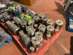 Lot of Assorted S/S Clad Motors (Aprox. 16 Motors) (LOCATED IN LOS ANGELES,CA)(RIGGING, LOADING, &