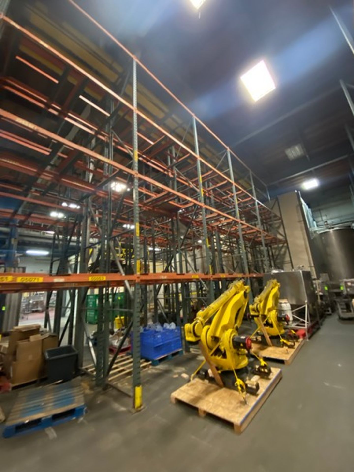 12-Sections of Pallet Racking, with Uprights & Cross Beams, Aprox. (48) Pallet Spaces (LOCATED IN - Image 4 of 6