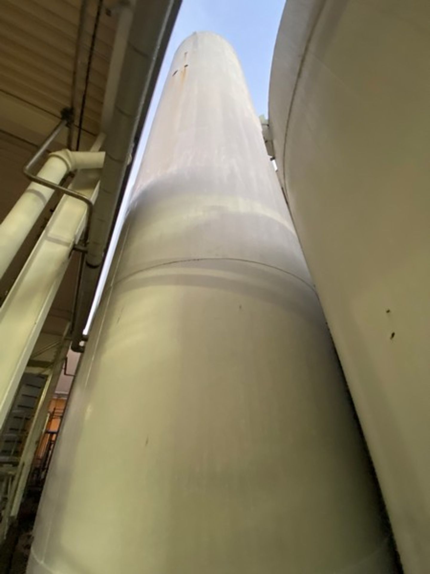 St. Regis 40,000 Gal. S/S Jacketed Silo, S/N 3947, with Insulated Painted Exterior, Interior Dia.: