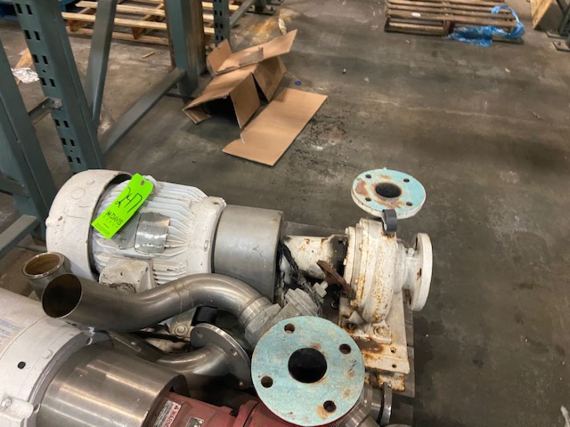 Bell & Gossett 15 hp Water Pump, Size O-1510, with Baldor Motor (LOCATED IN LOS ANGELES, CA) (RIGGIN