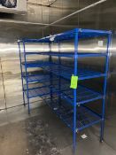 Lot of Assorted Wire Shelving (LOCATED IN LOS ANGELES, CA) (RIGGING, LOADING, & SITE MANAGEMENT FEE: