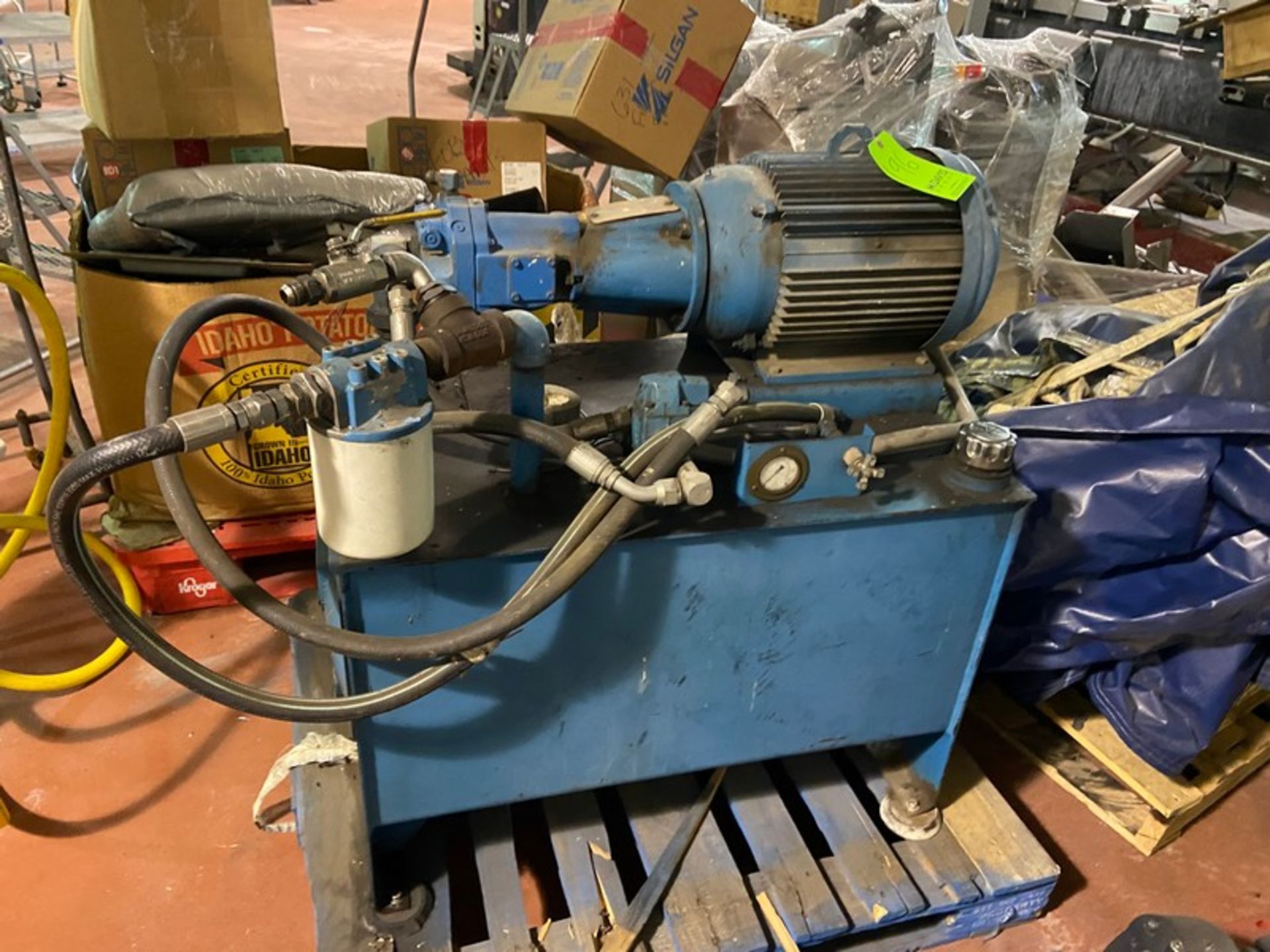 20 hp Hydraulic Unit, with Lincoln 230/460 Volts, 3 Phase Motor (LOCATED IN LOS ANGELES, CA) (