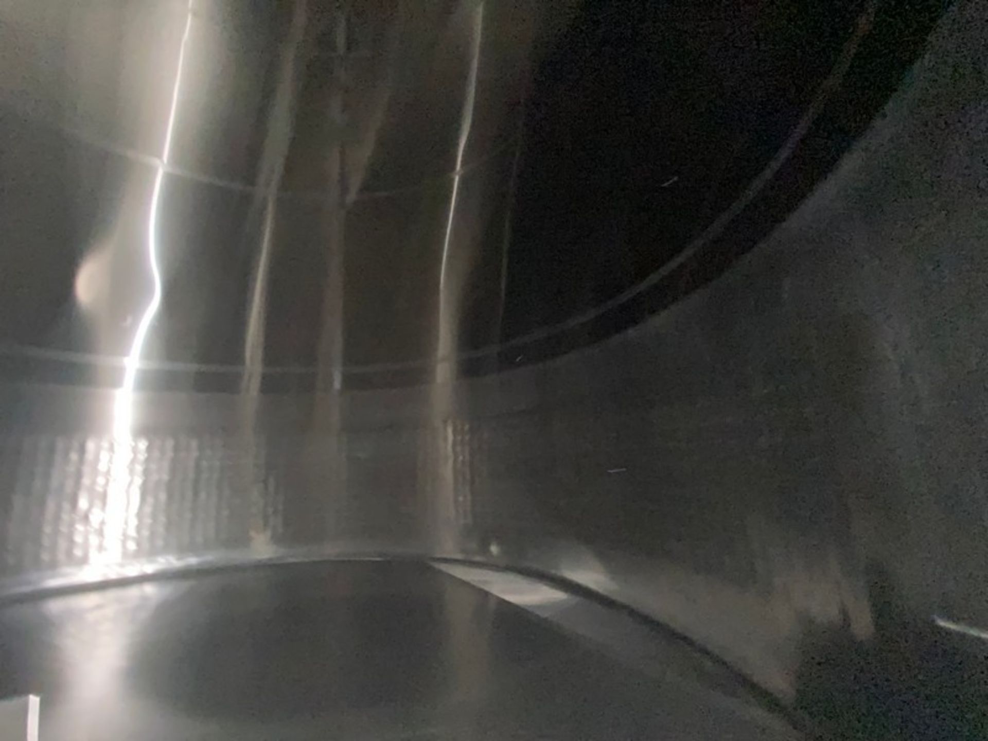 DCI 10,000 Gal. S/S Jacketed Silo, S/N C96-D-5085, with Alcove & Vertical S/S Agitation, with Top - Image 8 of 13