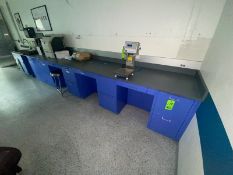 Lab Counter, with Bottom Cabinets (LOCATED IN LOS ANGELES, CA) (RIGGING, LOADING, & SITE