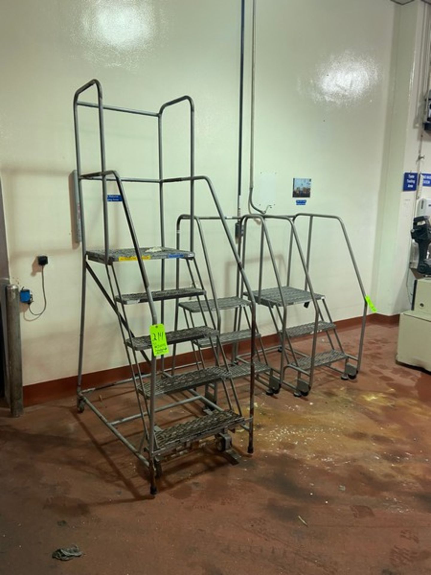 (3) Portable Stairs, 1-(5) Step Unit & 2- (2) Step Units (LOCATED IN LOS ANGELES, CA)(RIGGING,