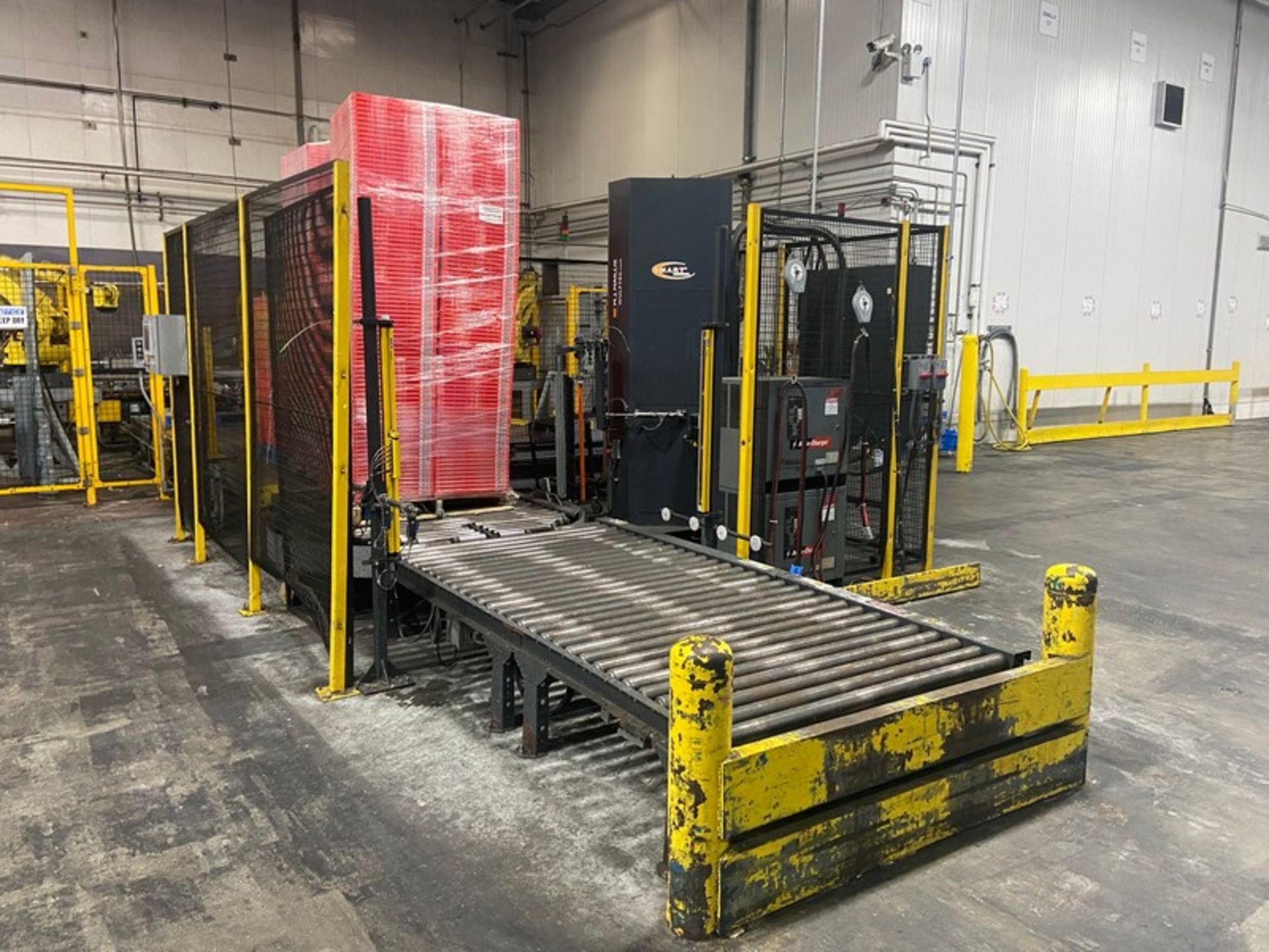 M.J. Maillis Wulftec Pallet Stretch Wrapper, M/N WCA-SMART, S/N 74840-1-0511, 460 Volts, 3 Phase,