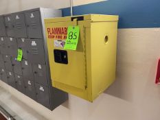 SECURRALL Flammable Storage Cabinet, Overall Dims.: Aprox. 17” L x 17” W x 23-1/2” H, Wall