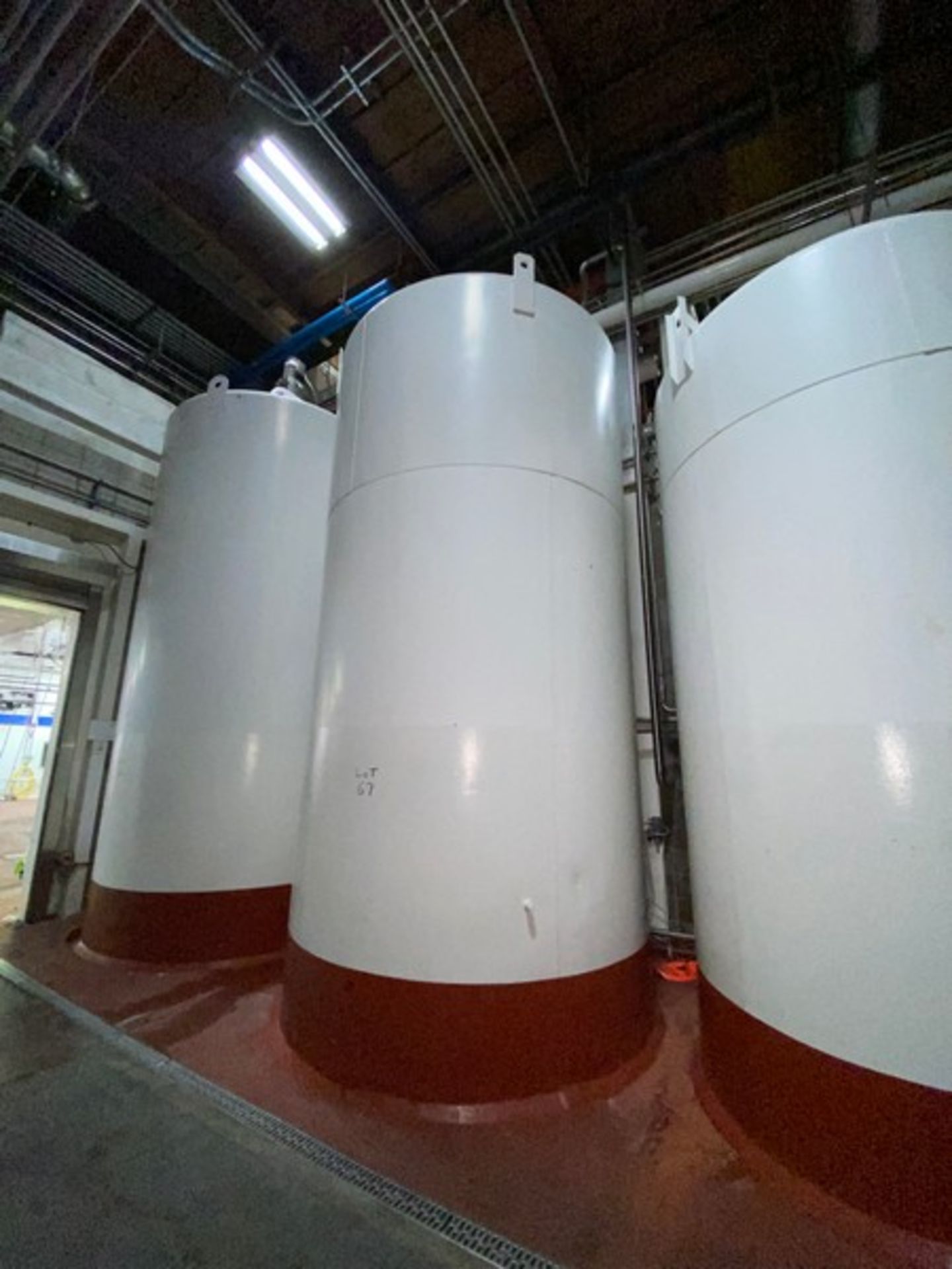 APV Crepaco 5,000 Gal. Jacketed S/S Silo, S/N 50396, with Horizontal Agitation, with Motor, with S/S - Image 2 of 18