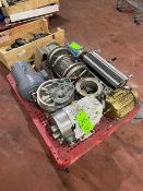 Pallet of (2) Positive Displacement Pump Heads, (2) Motors, & Agitation Bodies (LOCATED IN LOS ANGEL