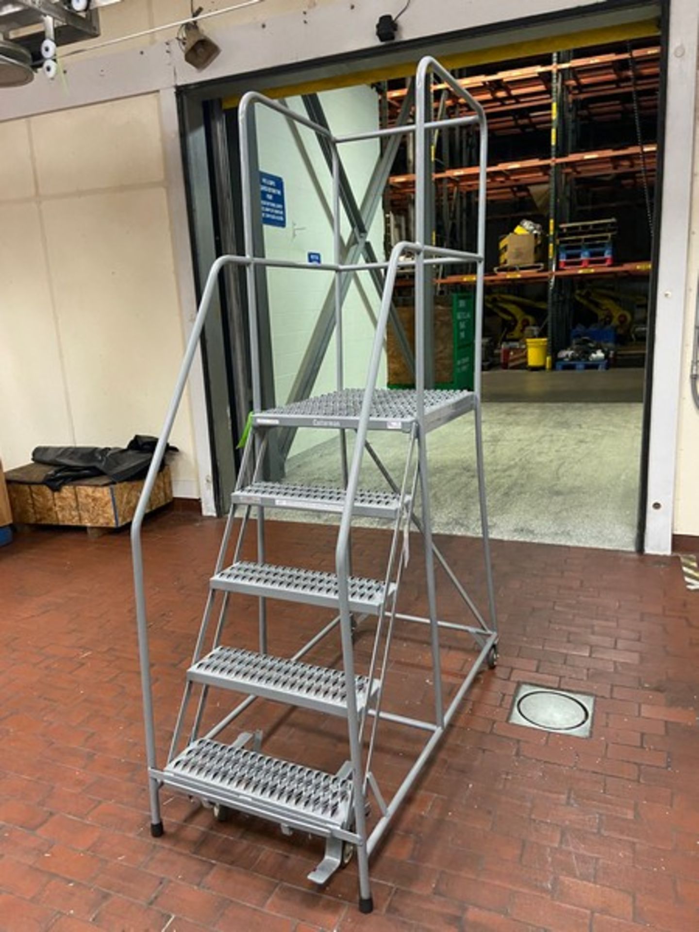 5-Step Portable Stairs (LOCATED IN LOS ANGELES, CA)(RIGGING, LOADING, & SITE MANAGEMENT FEE: $25. - Image 2 of 2