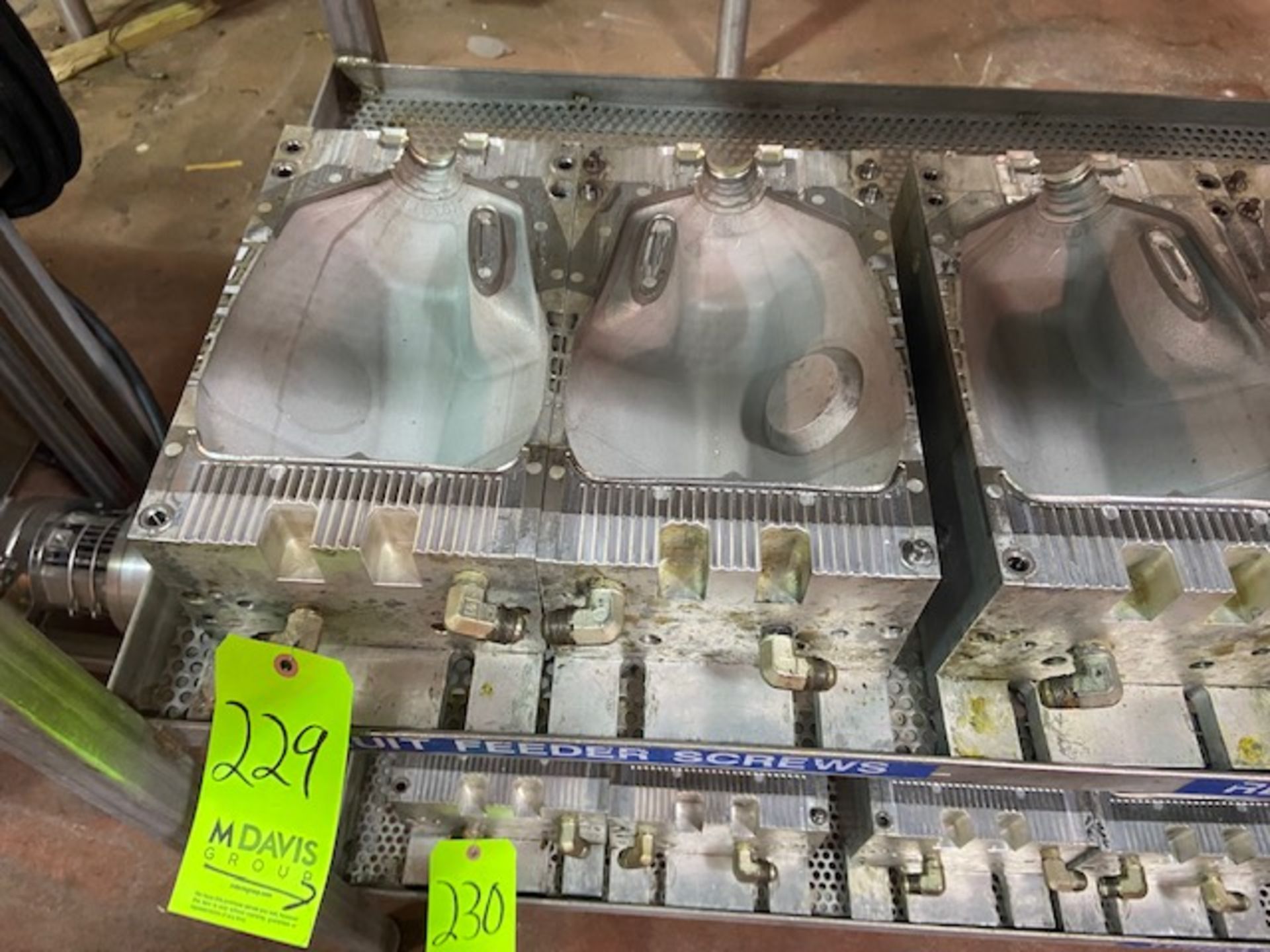 (4) Sets of Gallon Molds for Uniloy Blow Molder (LOCATED IN LOS ANGELES, CA)(LOADING, RIGGING, & SIT - Image 2 of 5