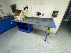 Lab Counter, Straight Section, with Open Front Bottom Storage (LOCATED IN LOS ANGELES, CA) (RIGGING,