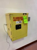 SECURALL Flammable Storage Cabinet (LOCATED IN LOS ANGELES, CA) (RIGGING, LOADING, & SITE MANAGEMENT