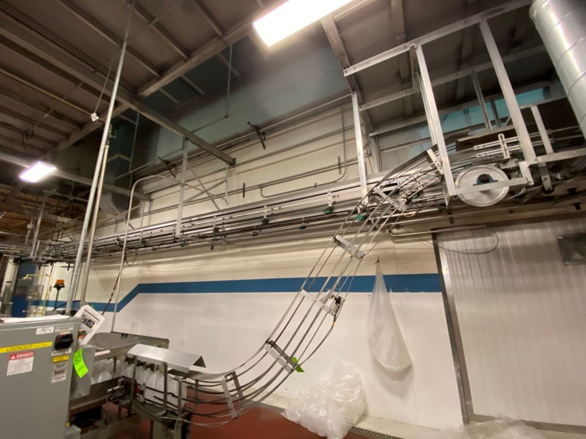 Remaining Jug Conveyor In Bagging/Debagging Room, Includes Straight Sections, Alpines, & 90 Degree - Image 6 of 9