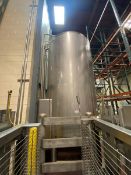 2014 Walker 3,000 Gal. Single Wall S/S Vertical Tank, M/N STORAGE DWG. WEP-114868-1A, S/N WEP-