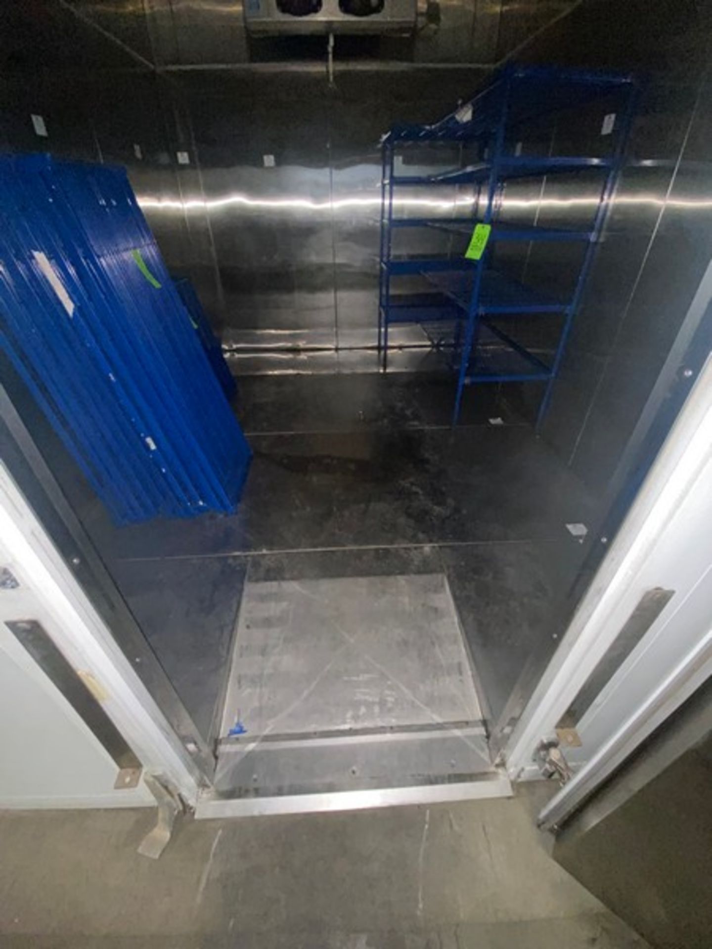 Thermo-Kool Walk-In Cooler, S/N 24467/CLAS, BTU Req’d 9,000, with Bohn 2-Fan Blower, with All S/S - Image 6 of 10