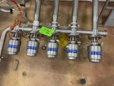 S/S Air Valves Manifold (LOCATED IN LOS ANGELES, CA)(RIGGING, LOADING, & SITE MANAGEMENT FEE: $50.00