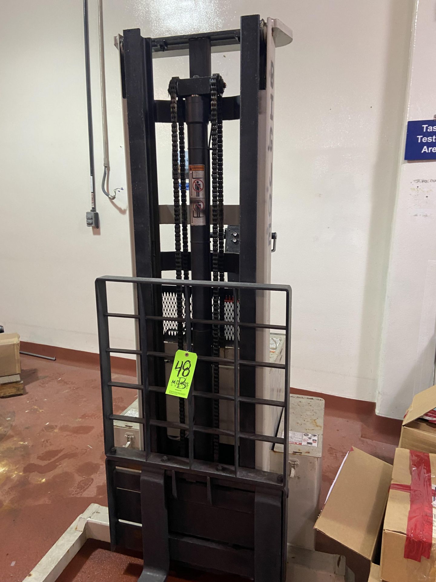 Little Joe Electric Walk-Behind Forklift (LOCATED IN LOS ANGELES, CA)(RIGGING, LOADING, & SITE - Image 8 of 8