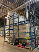 6-Sections of Pallet Racking, with Uprights & Cross Beams, Aprox. (44) Pallet Spaces (LOCATED IN LOS