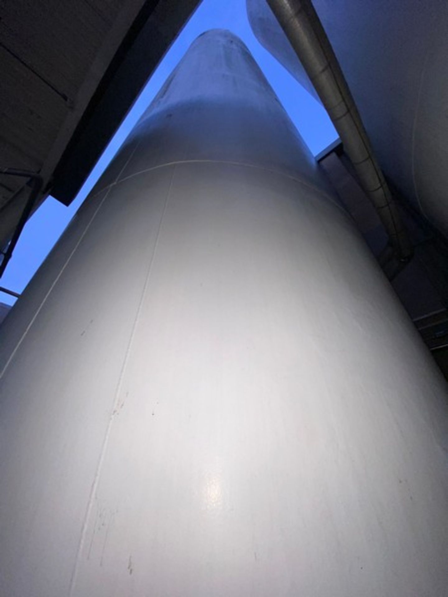 St. Regis 40,000 Gal. S/S Vertical Silo, S/N 3946, with Insulated Painted Exterior, Interior Dia.: