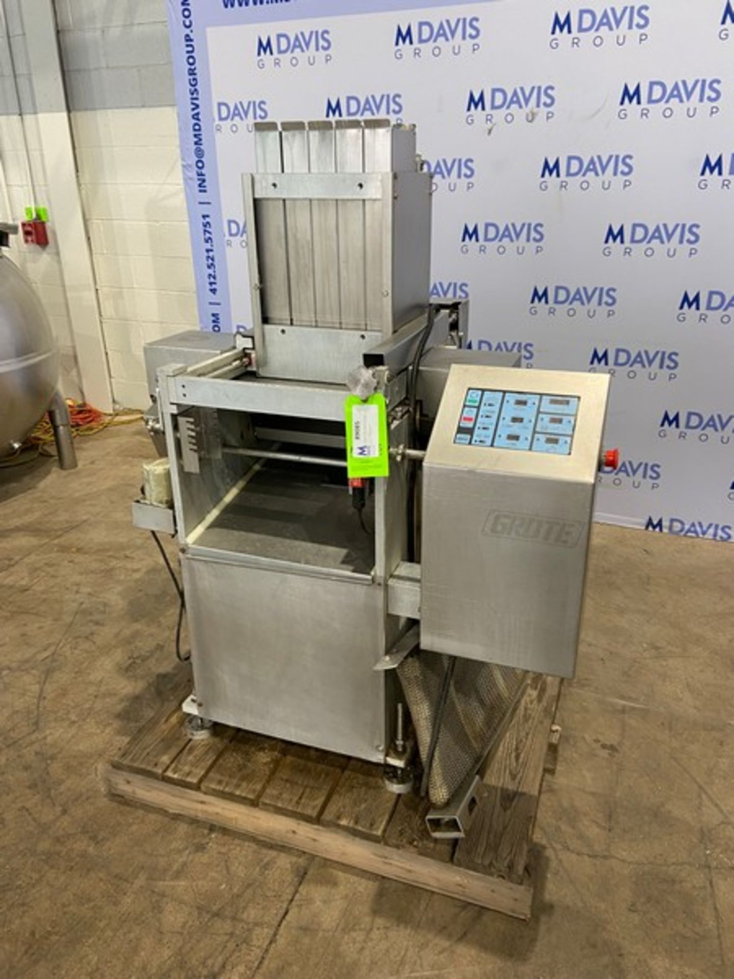 Grote S/S Slicer,M/N 713, S/N 1072515, with Small Section of Infeed Conveyor (INV#89085) (