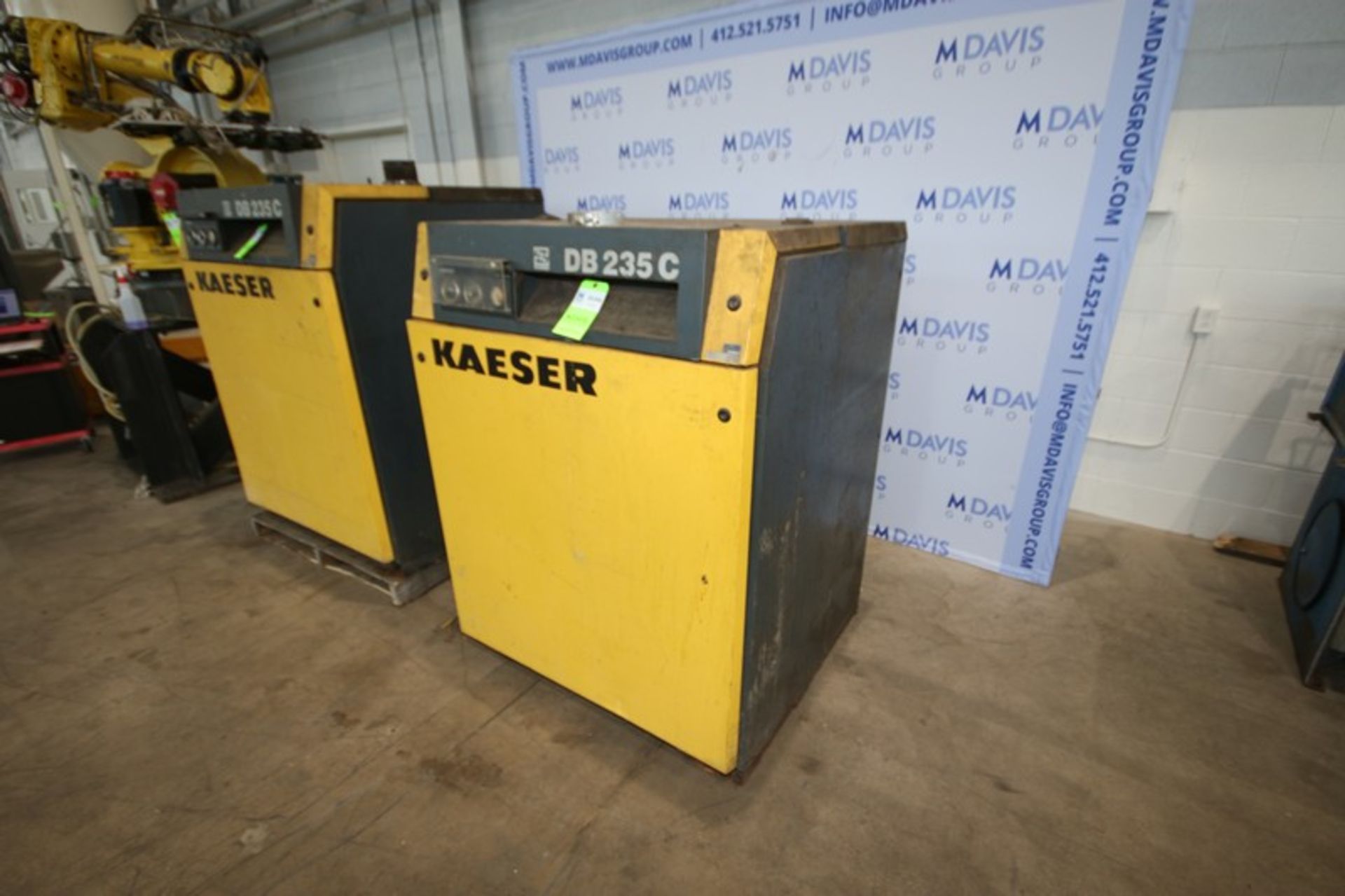 Kaeser Air Compressor,-M/N DB 235 C (INV#83390)(Located @ the MDG Auction Showroom 2.0 in - Bild 2 aus 4