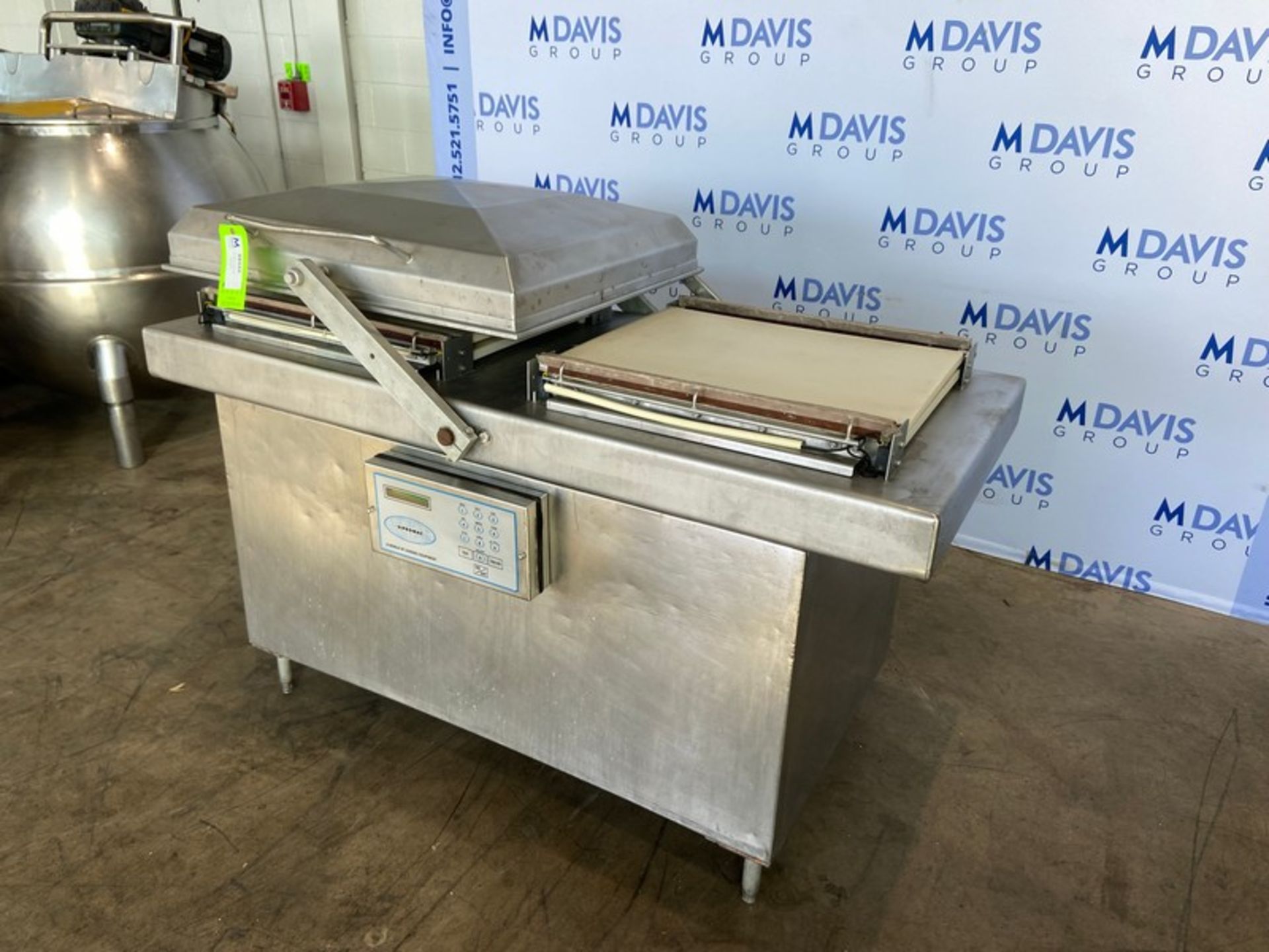 SIPROMAC S/S Dual Vacuum Sealer,-Chamber Dims.: Aprox. 25-3/4" L x 19-1/4" W, with Bottom Mounted - Bild 8 aus 9