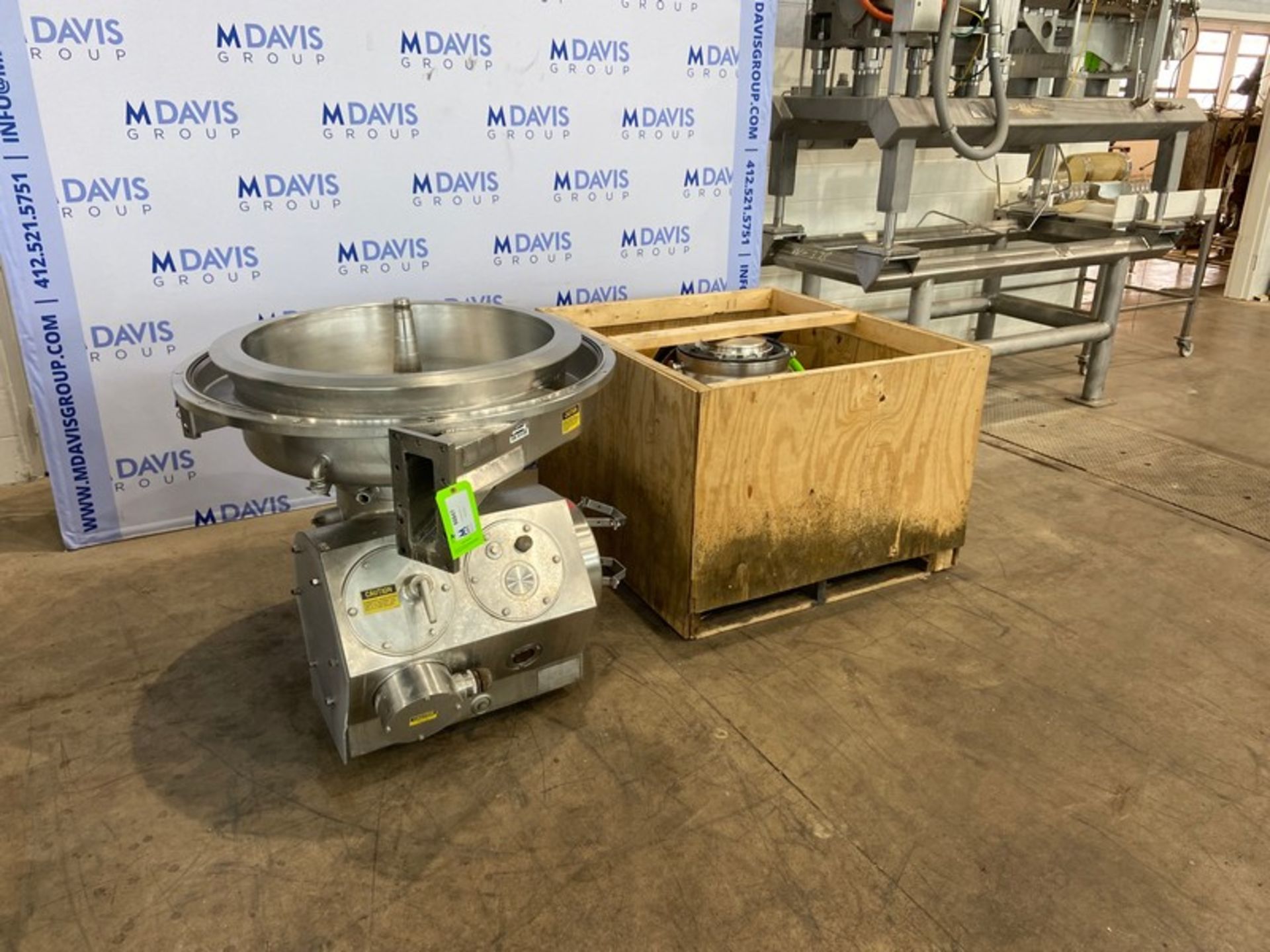 Separator Inc. S/S Separator,-M/N MRPX4179IV316, S/N 2991595, Bowl RPM 3960(INV#88847) (Located @